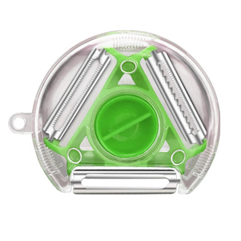YOCITY 3 In 1 Peeler Set Slicer Shredder Julienne Cutter Kitchen Tool