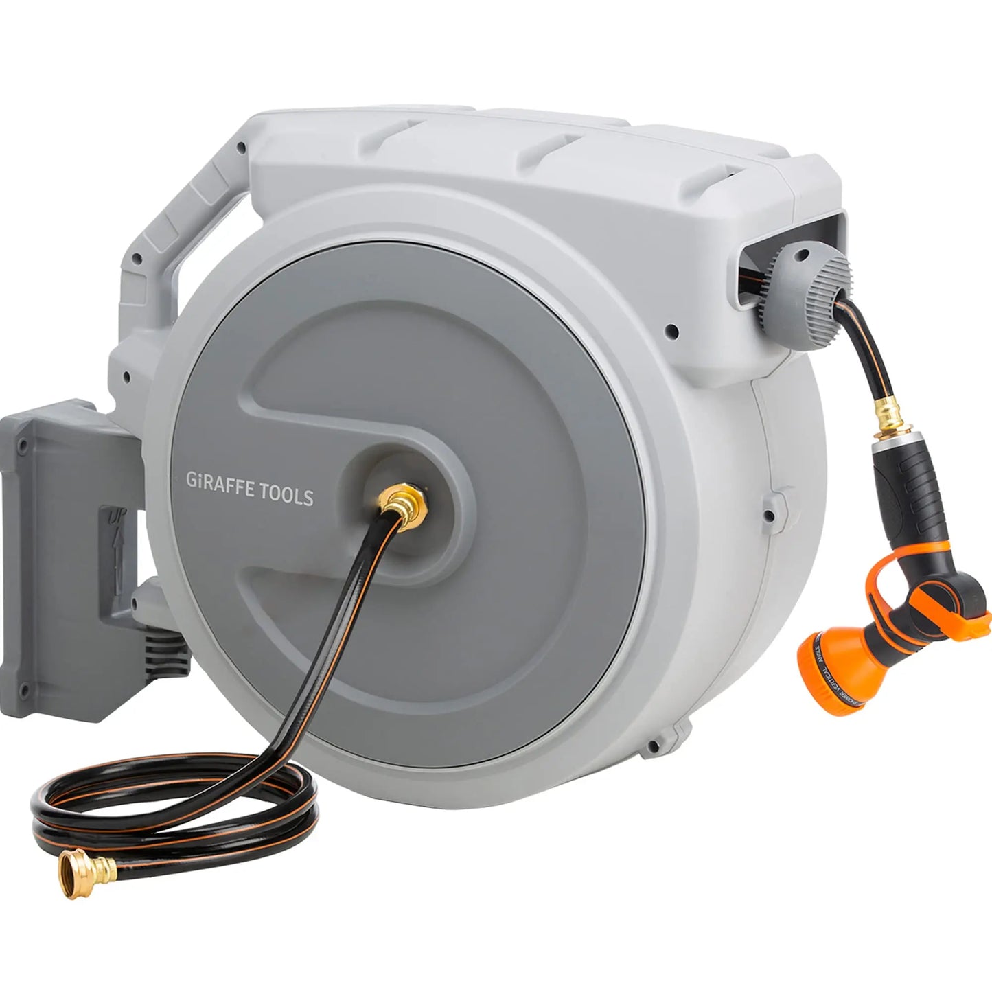 Giraffe Tools AW40 Retractable Hose Reel Wall Mount With Auto Rewind