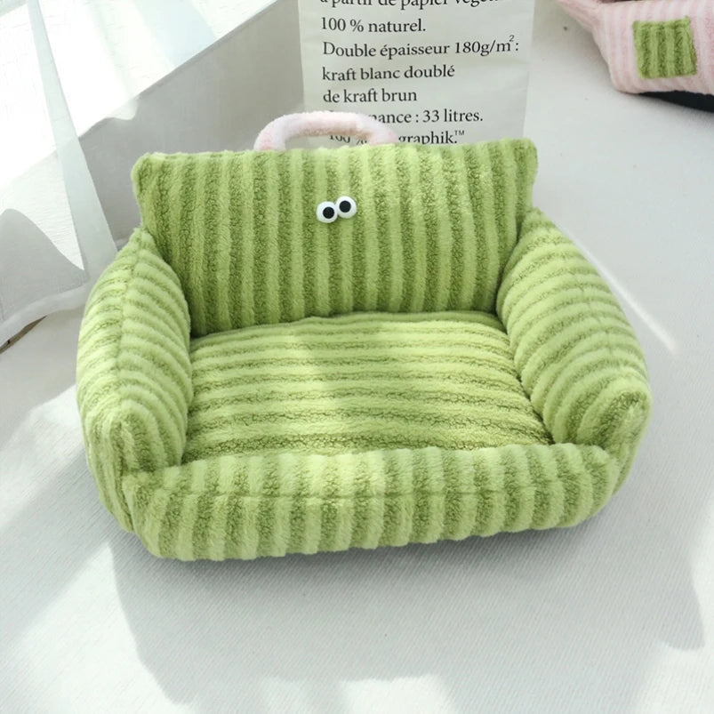 Wintertime Warm Pet Bed Sofa For Small Dogs And Cats