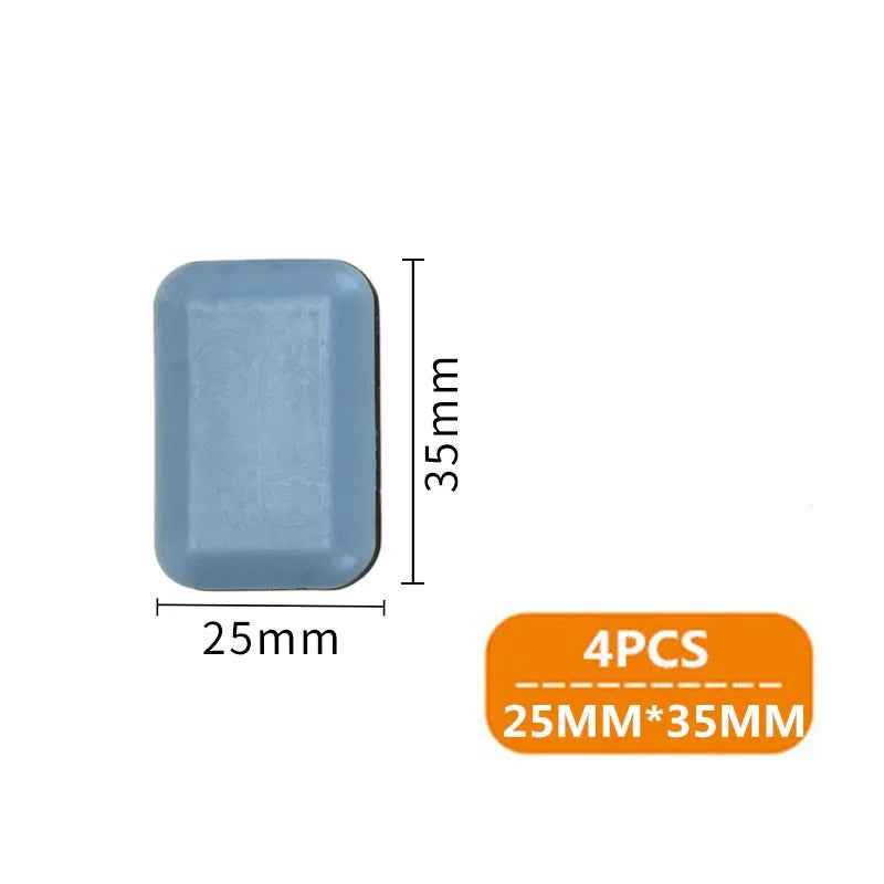 4Pcs Set Furniture Leg Slider Pads Anti Scratch Floor Protectors
