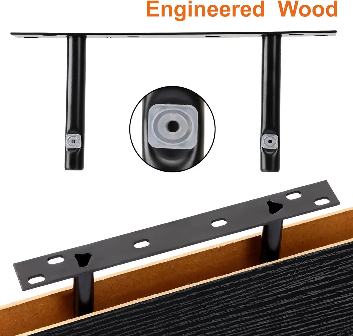 Four Pack Floating Wall Shelves For Living Room And Bedroom
