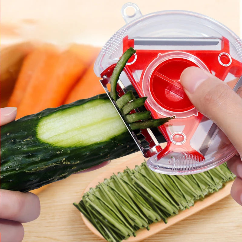 YOCITY 3 In 1 Peeler Set Slicer Shredder Julienne Cutter Kitchen Tool