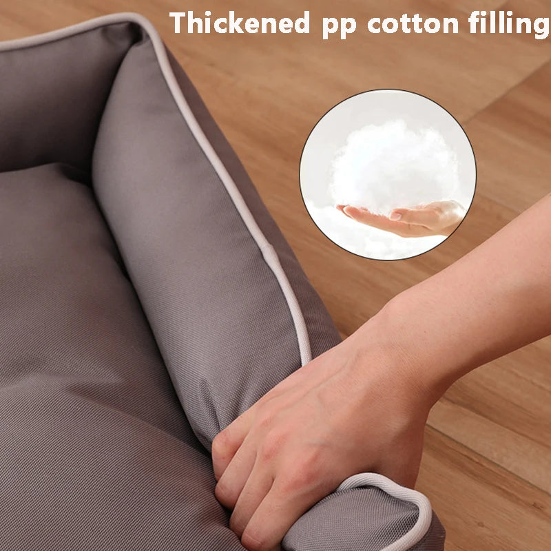 Four Season Square Dog Bed For Large Dog Waterproof Sofa