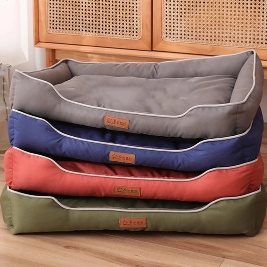 Four Season Square Dog Bed For Large Dog Waterproof Sofa