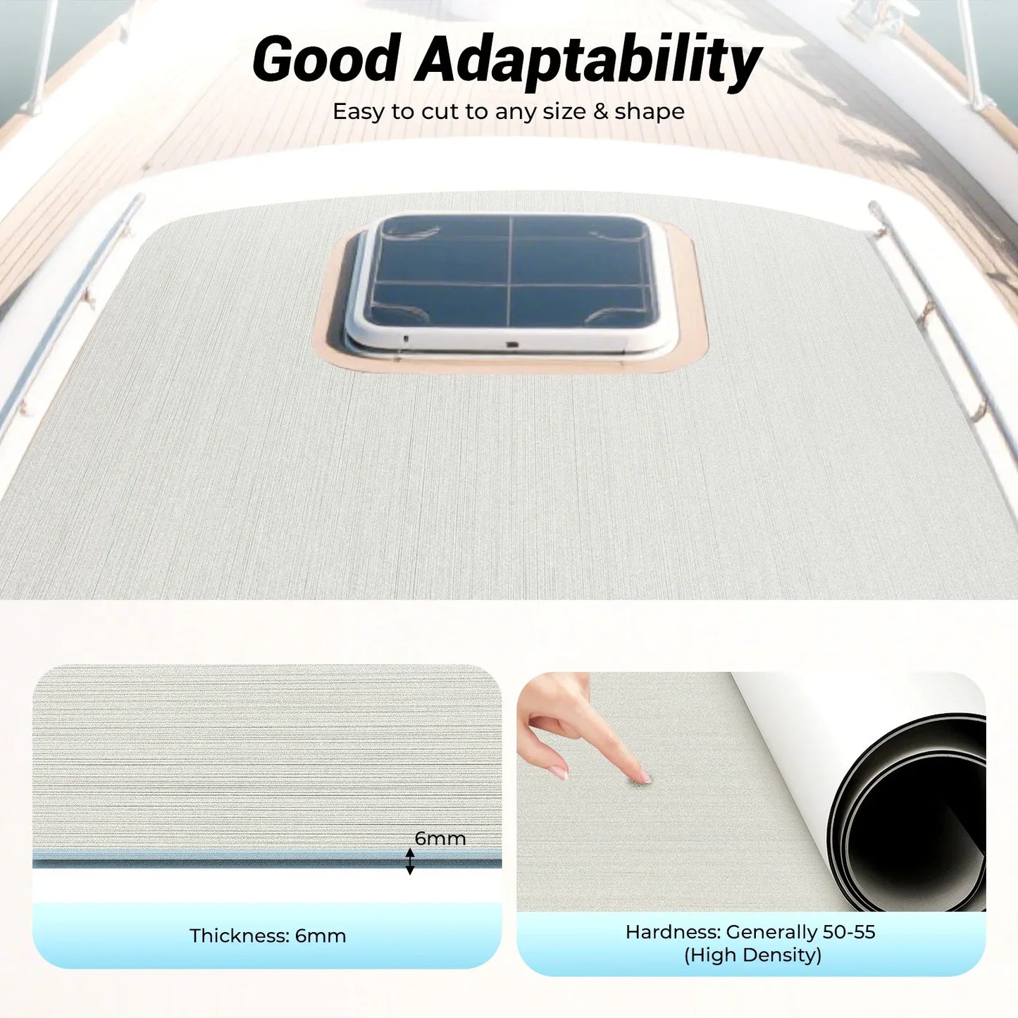 Non Slip EVA Foam Exercise Mat For Home Gym Pilates