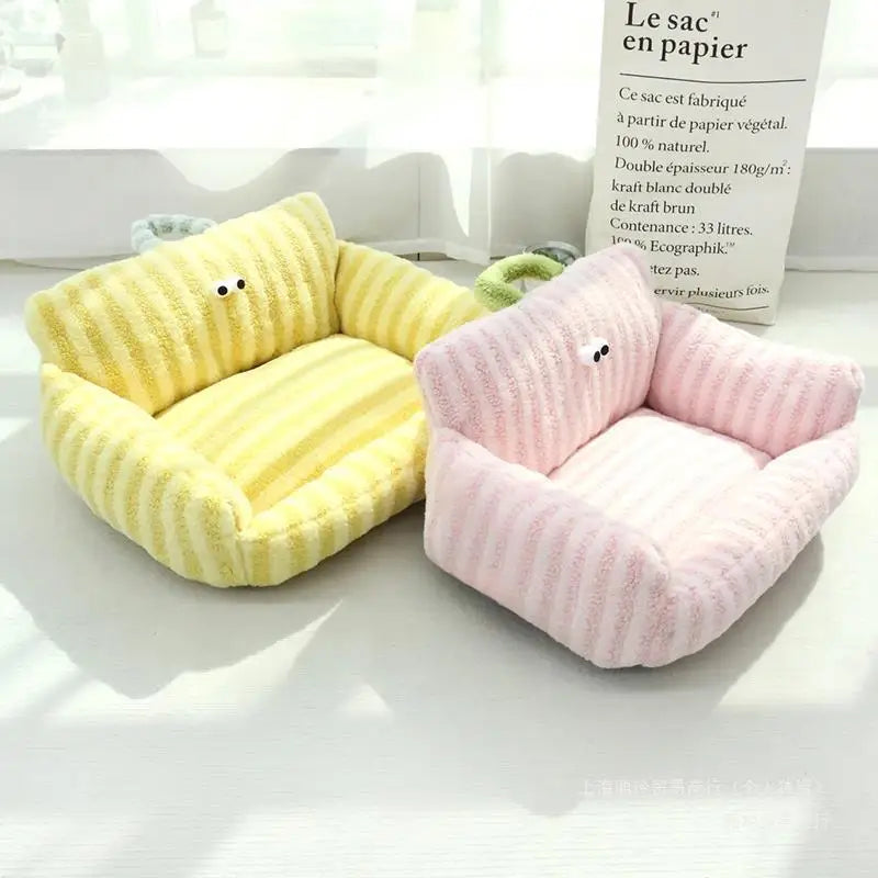 Wintertime Warm Pet Bed Sofa For Small Dogs And Cats
