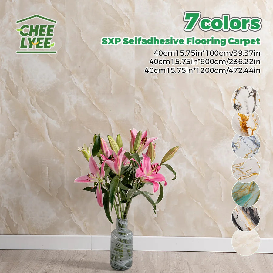 Self Adhesive Marble Wall Sticker Peel and Stick Modern Design