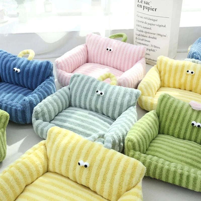 Wintertime Warm Pet Bed Sofa For Small Dogs And Cats