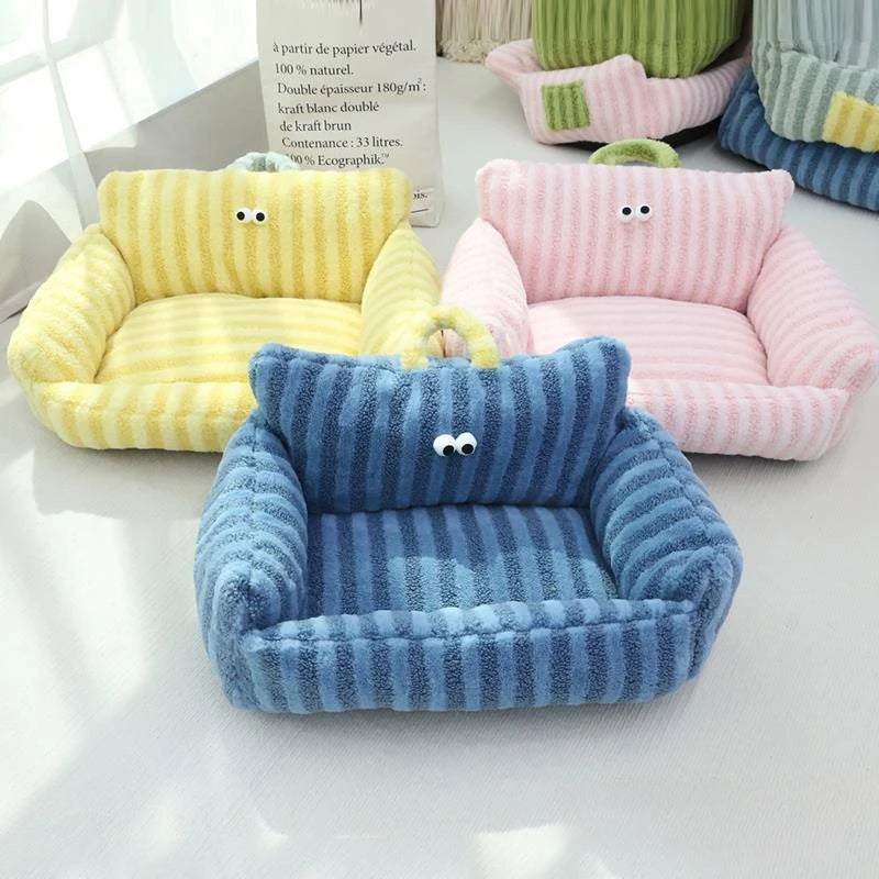 Wintertime Warm Pet Bed Sofa For Small Dogs And Cats