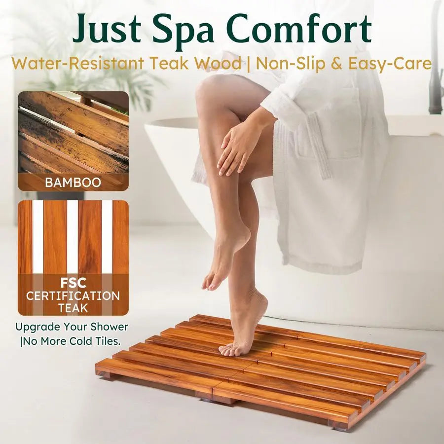 Shower Mat Premium Non Slip Bath Mat For Bathtub Shower